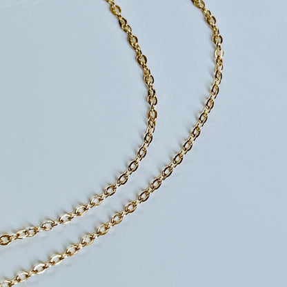 14K Solid Yellow Gold Tiny Delicate Sun / Sunburst Charm / Pendant 7mm x 7mm optional 14K Gold Cable Link Chain 16" or 18"